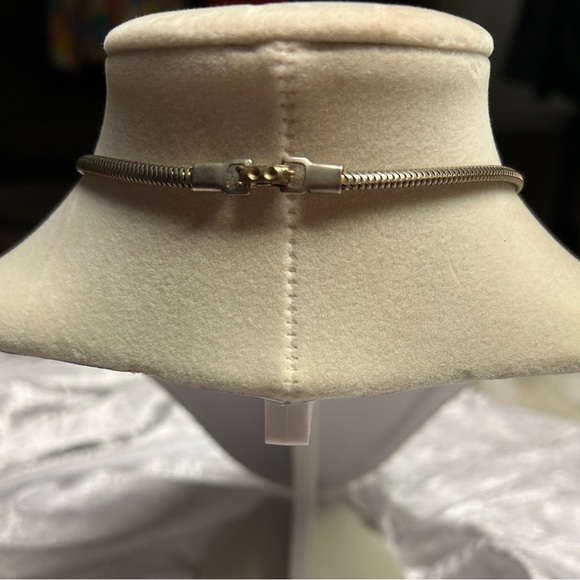 Juliana • Vintage • Necklace • Earrings • Gold Tone • Purple/ Green • Rhinestone - Picture 13 of 15